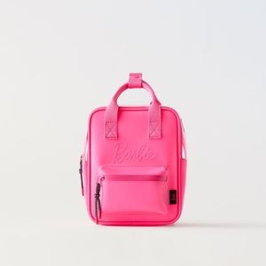ZARA RUBBERIZED BARBIE™ MATTEL MINI BACKPACK